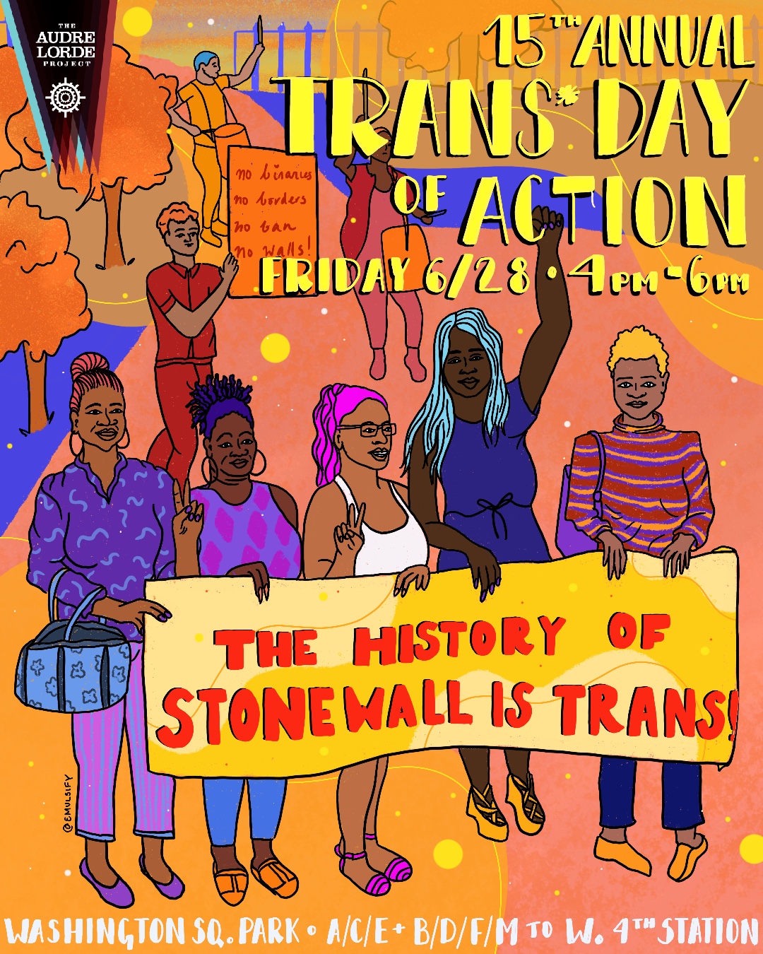 15th Annual Trans Day of Action The Audre Lorde Project