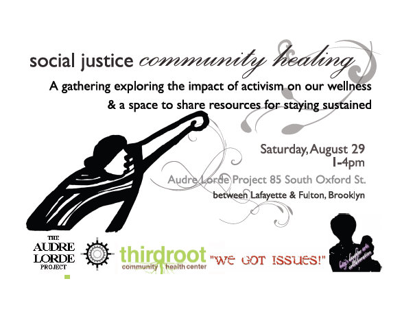 Social Justice Healing flyer