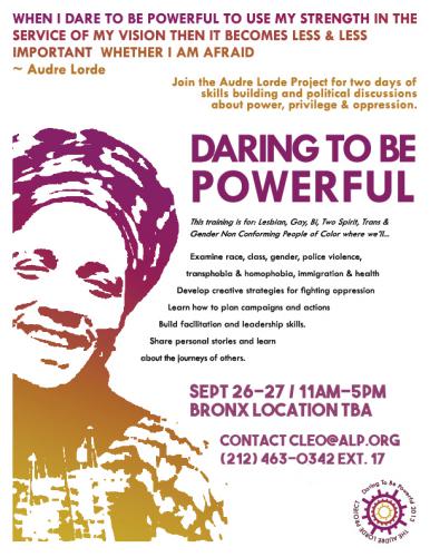 power by audre lorde analysis