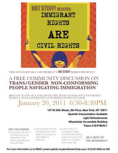 Flyer for Immigrant Rights Are Civil Rights